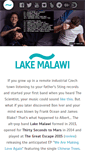 Mobile Screenshot of lakemalawimusic.com